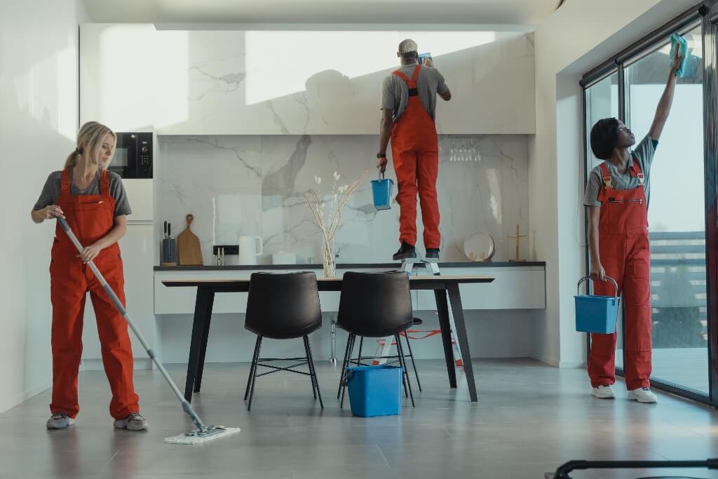 Pexels Licence - Tima Miroshnichenko Three Cleaners
